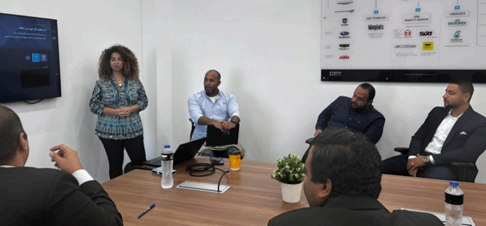 People meeting to discuss how the training should be delivered