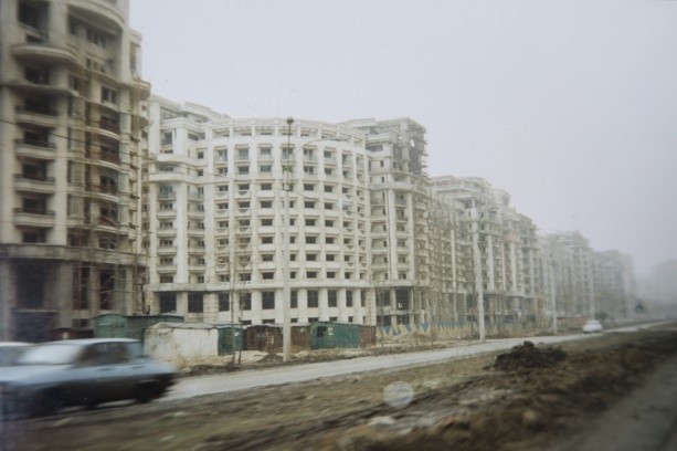 Construction site in Bucharest