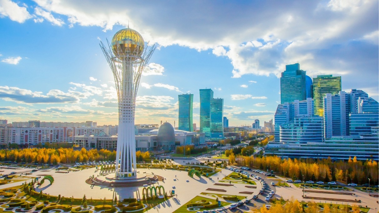 Astana aerial view