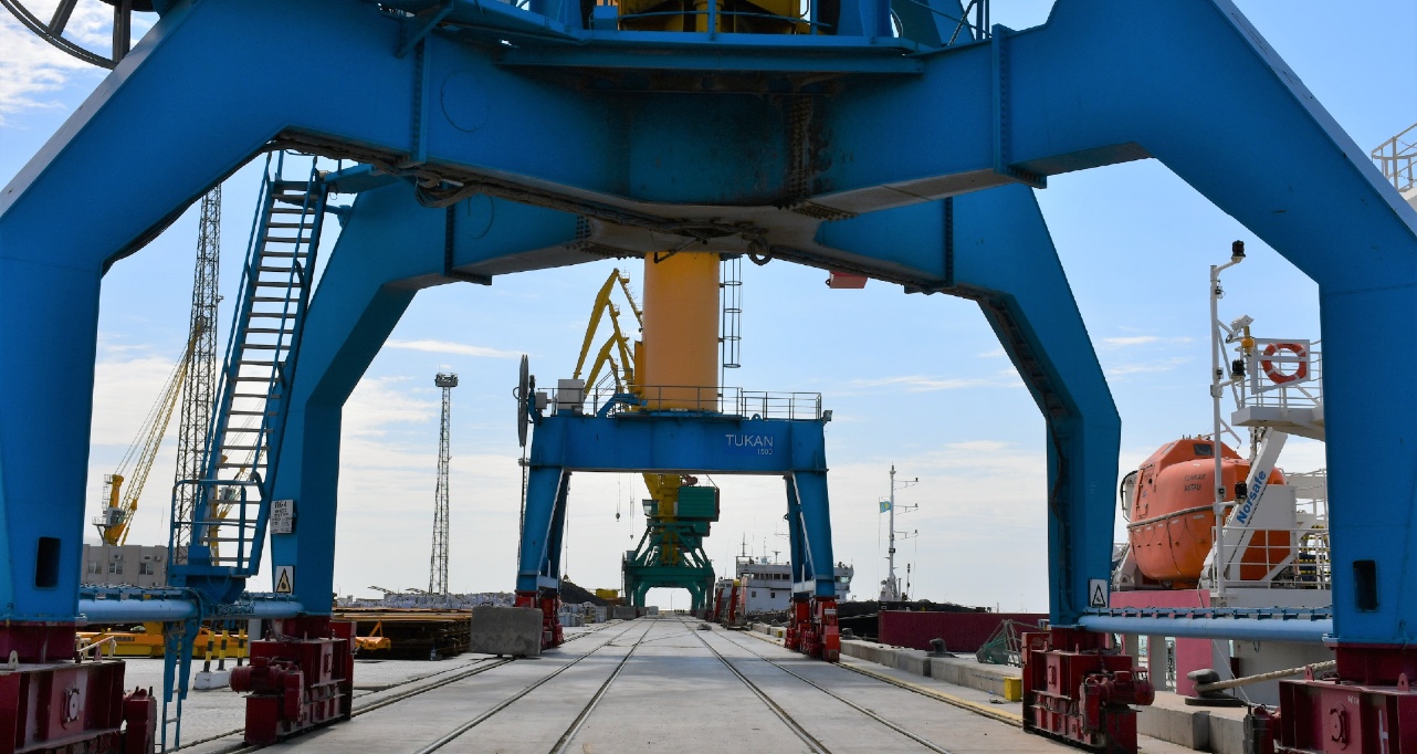 Aktau is a major multipurpose seaport on the Caspian Sea