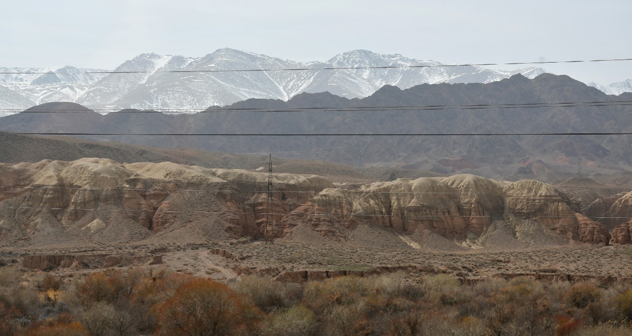 A new 53 km, 500 kV transmission line and 500 kV substation to be built near the Issyk-Kul lake
