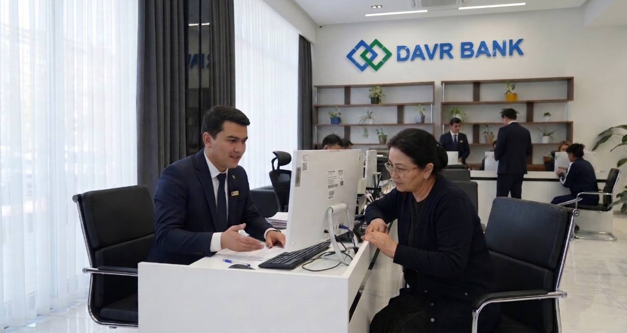 Davr Bank is a privately owned commercial bank in Uzbekistan focused on MSME and retail lending