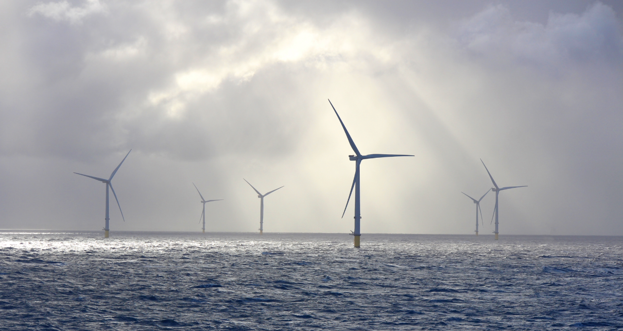 Windfarm in Baltic Sea