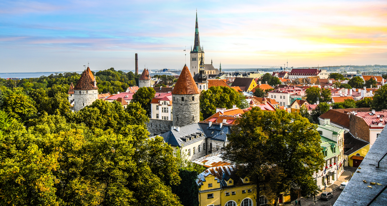 Tallinn old town, Estonia