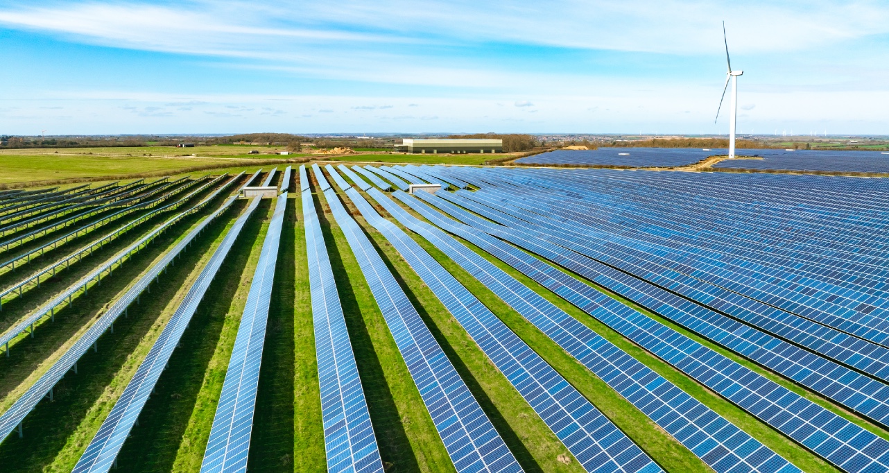 solar and wind energy