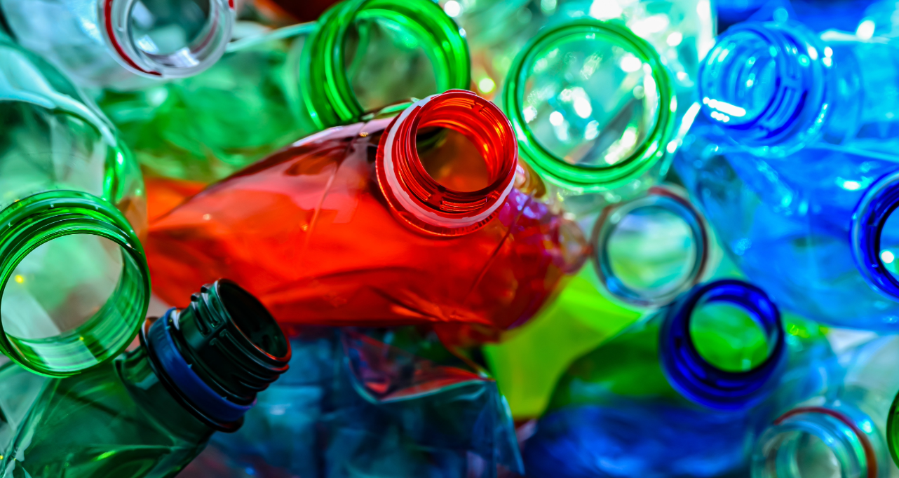 colourful bottles