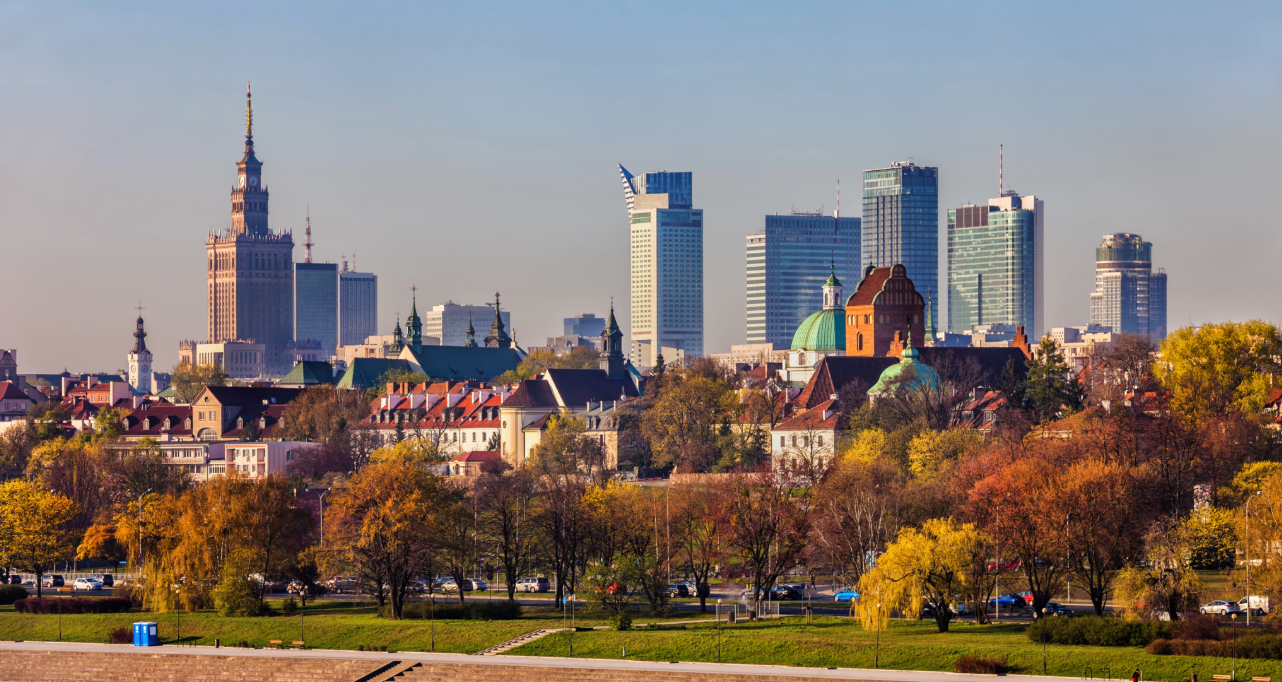 Poland cityscape