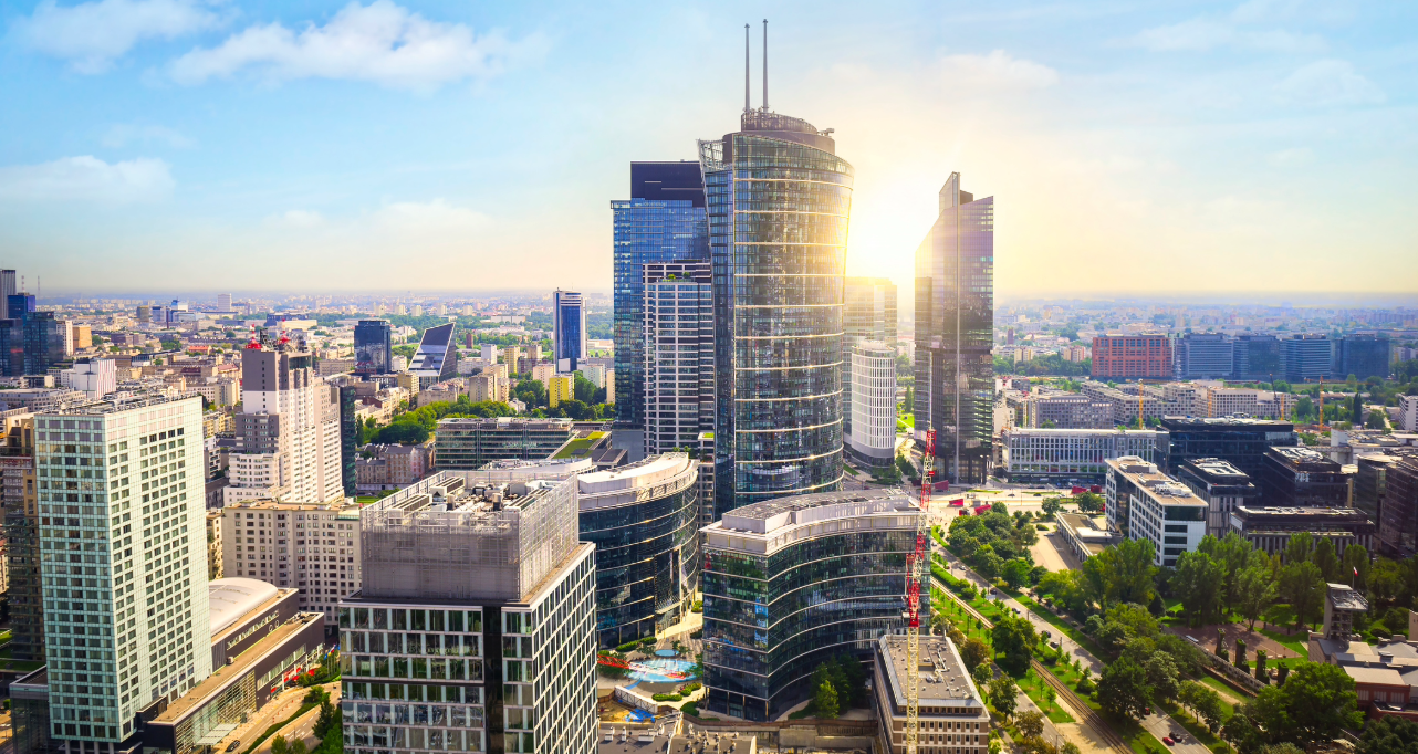 Poland cityscape