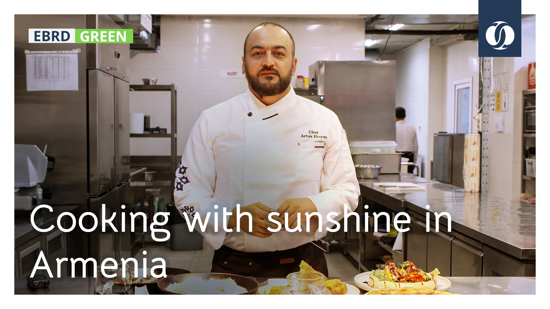 A modern kitchen, powered by the sun