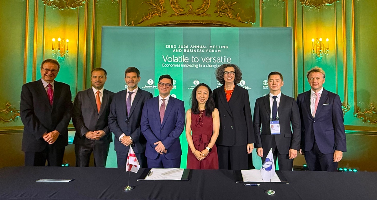 The project was announced at the EBRD 2026 Annual Meeting and Business Forum