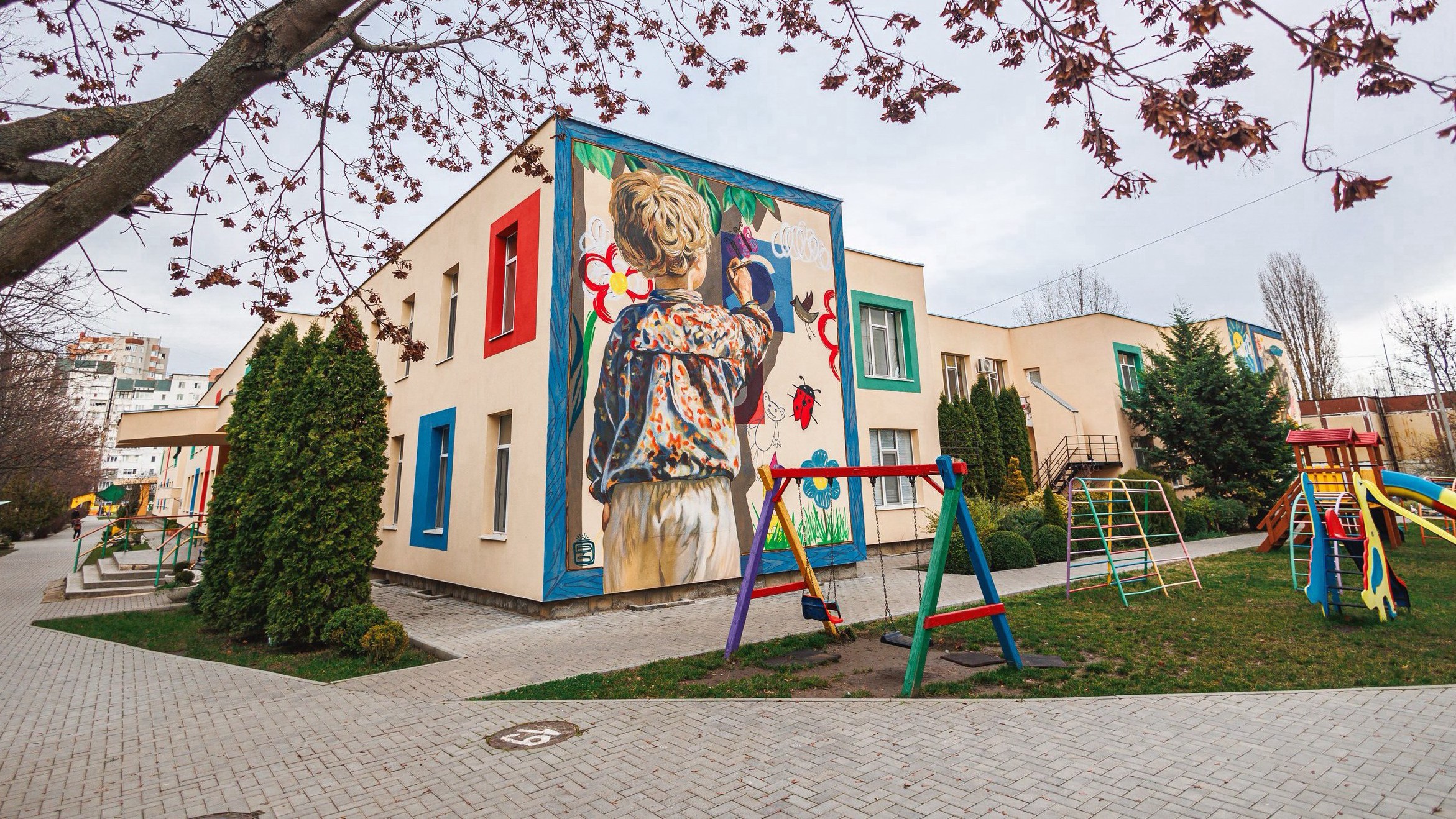 Street art offered a way to make the impact visible outside