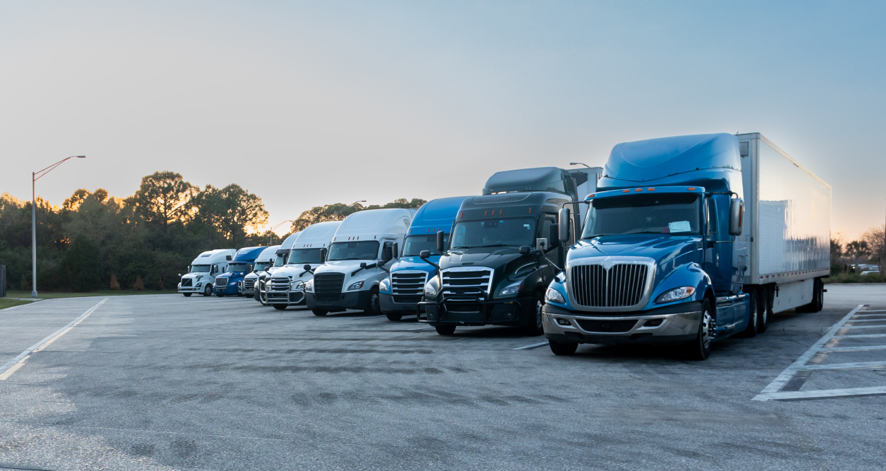 SUV cars on a parking
