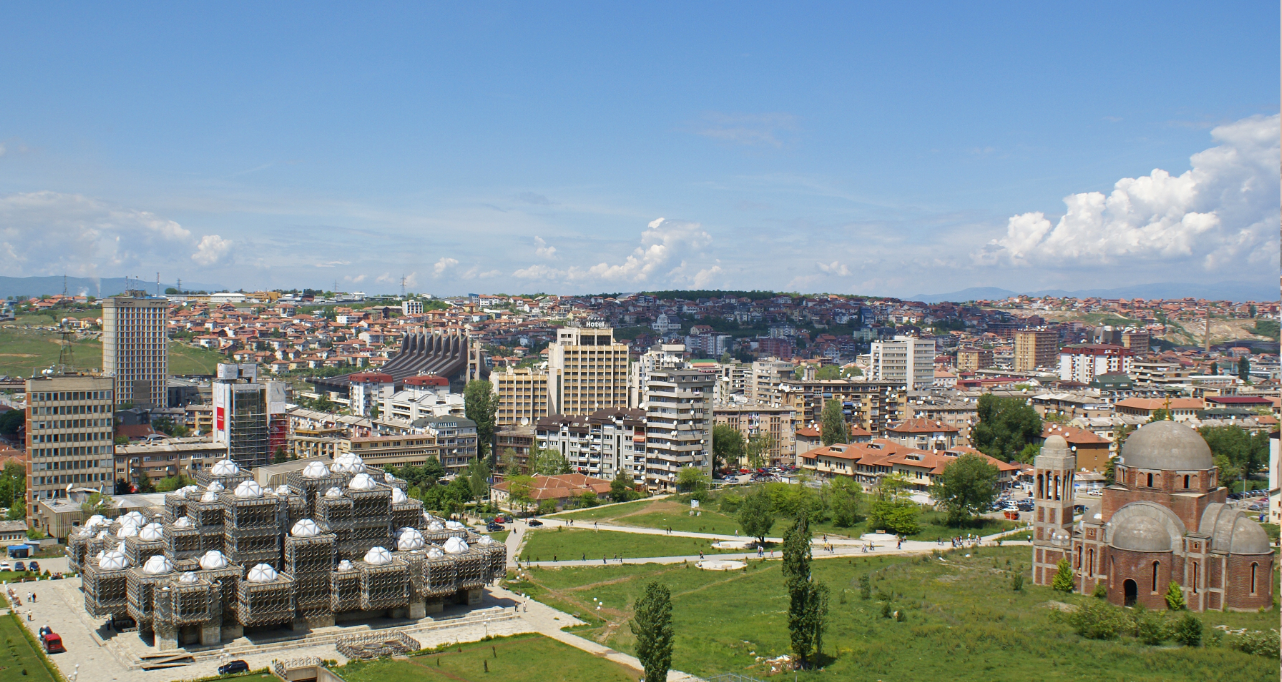 Kosovo city view