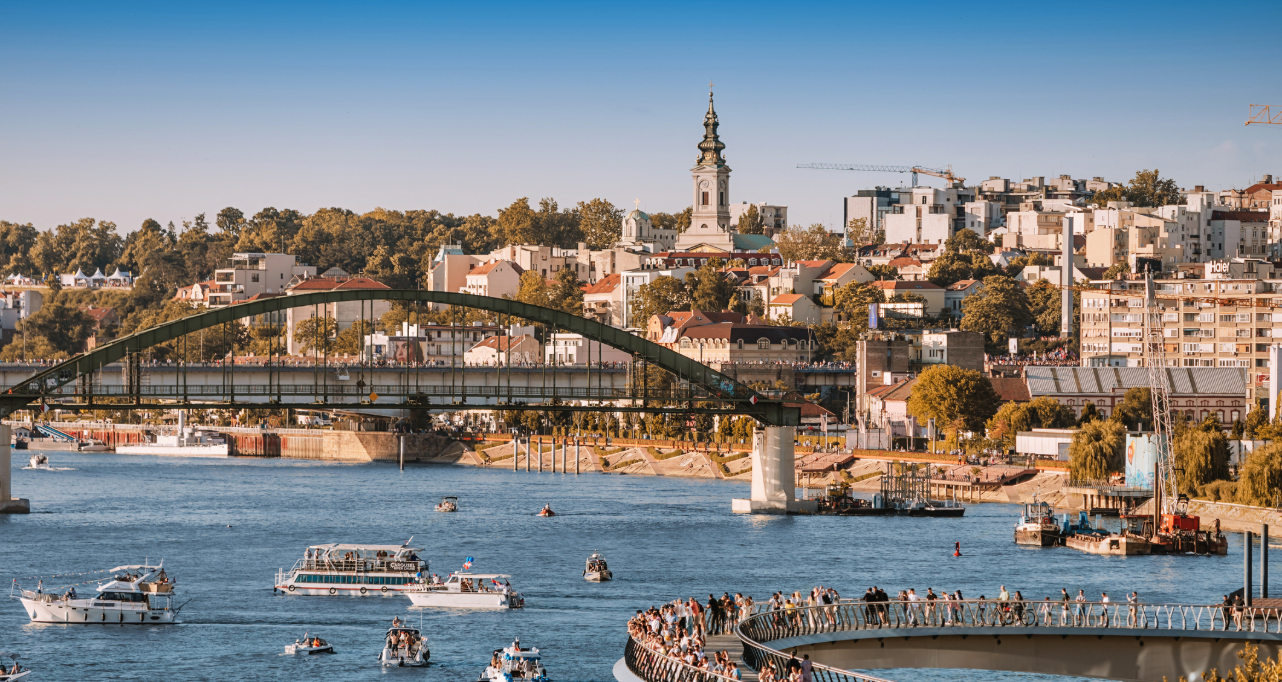 Panoramic view of Belgrade