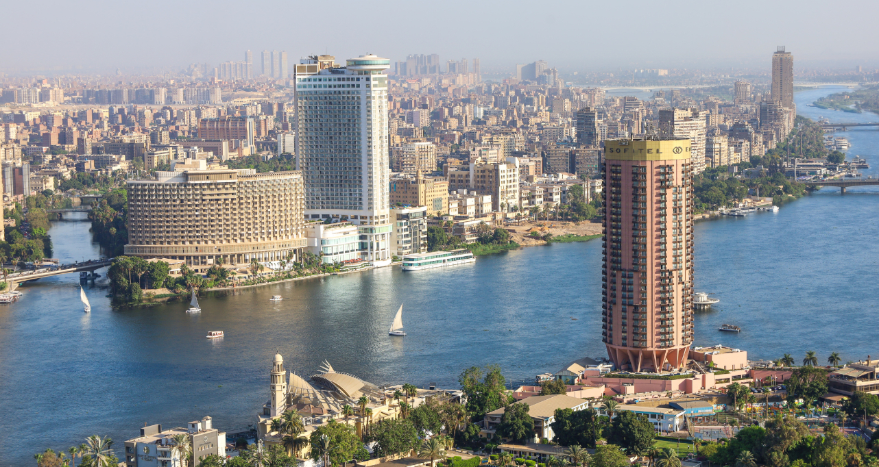 Panoramic view of Cairo