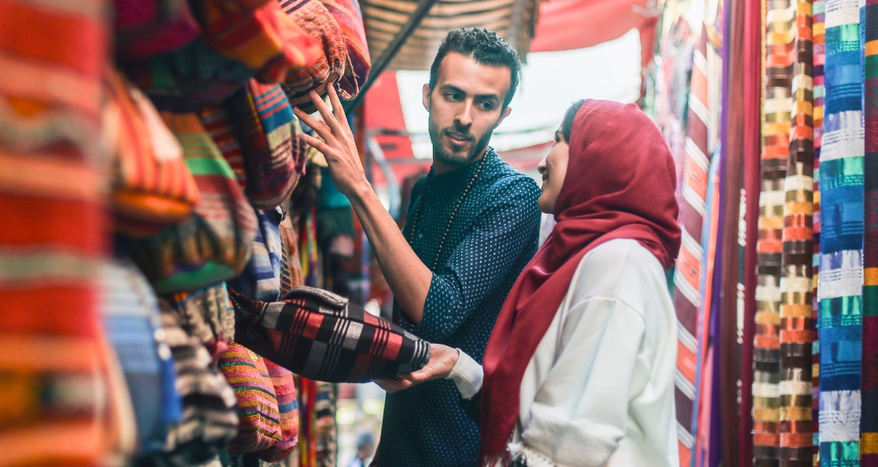 Small business run by a young entrepreneur in Morocco