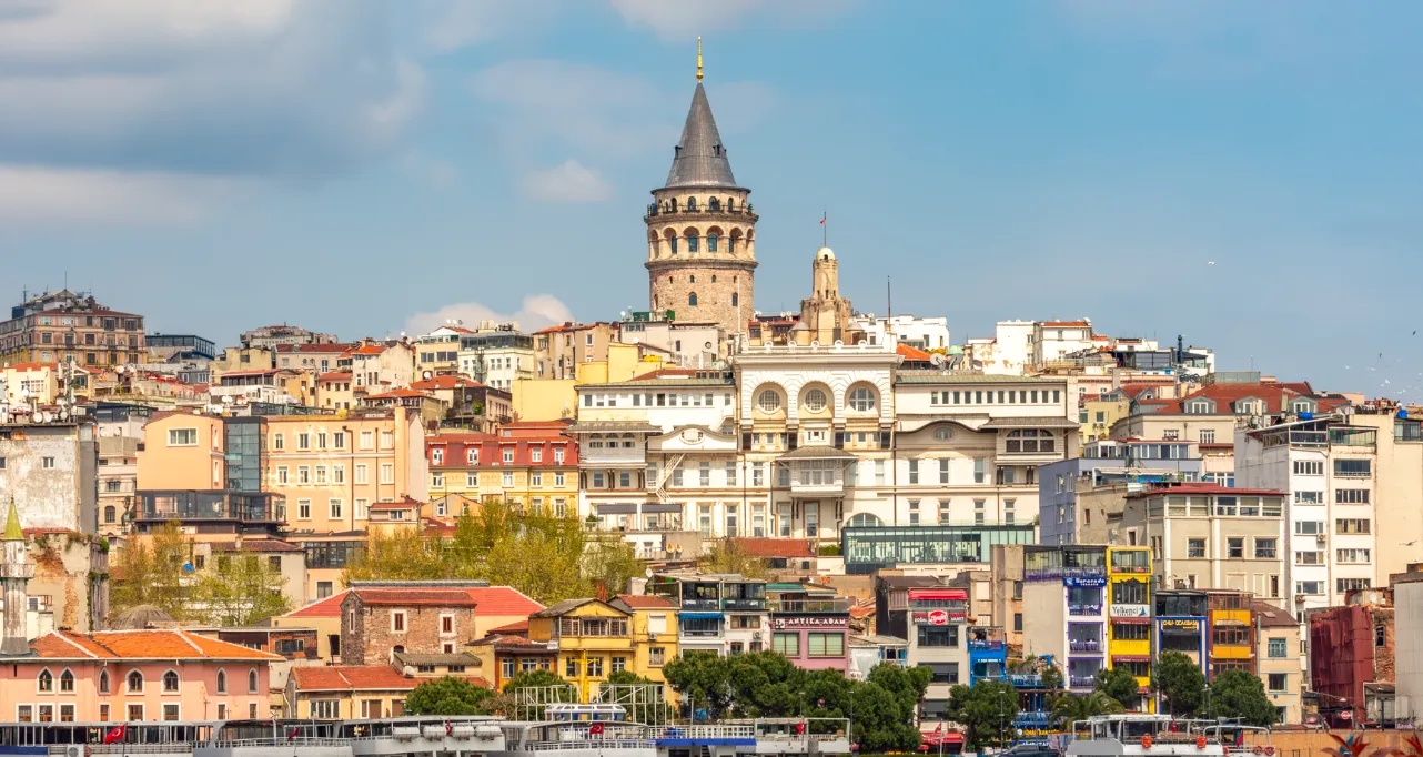Panoramic view of Istanbul, Türkiye
