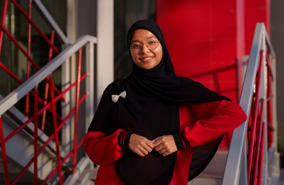 Student at the EBRD-supported Elsewedy Technical Academy in Egypt.
