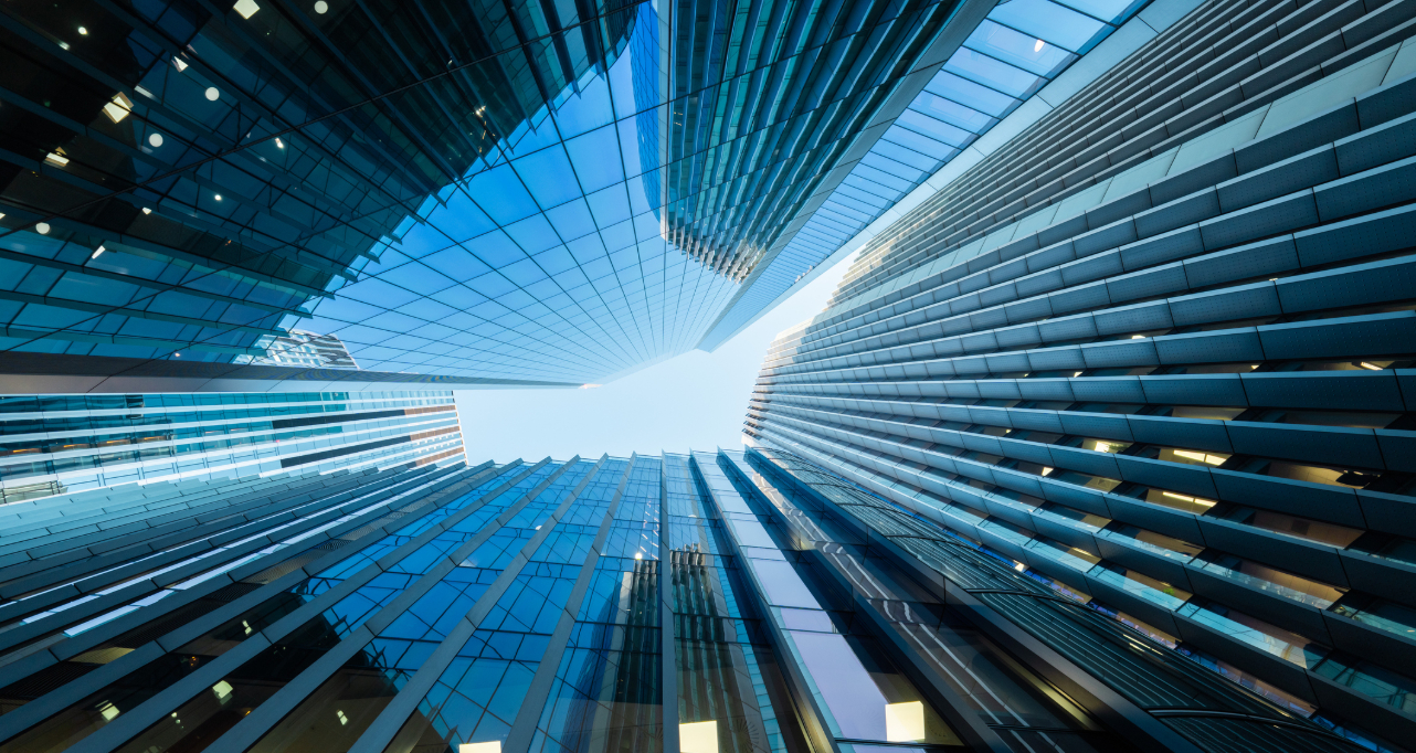 City skyscrapers