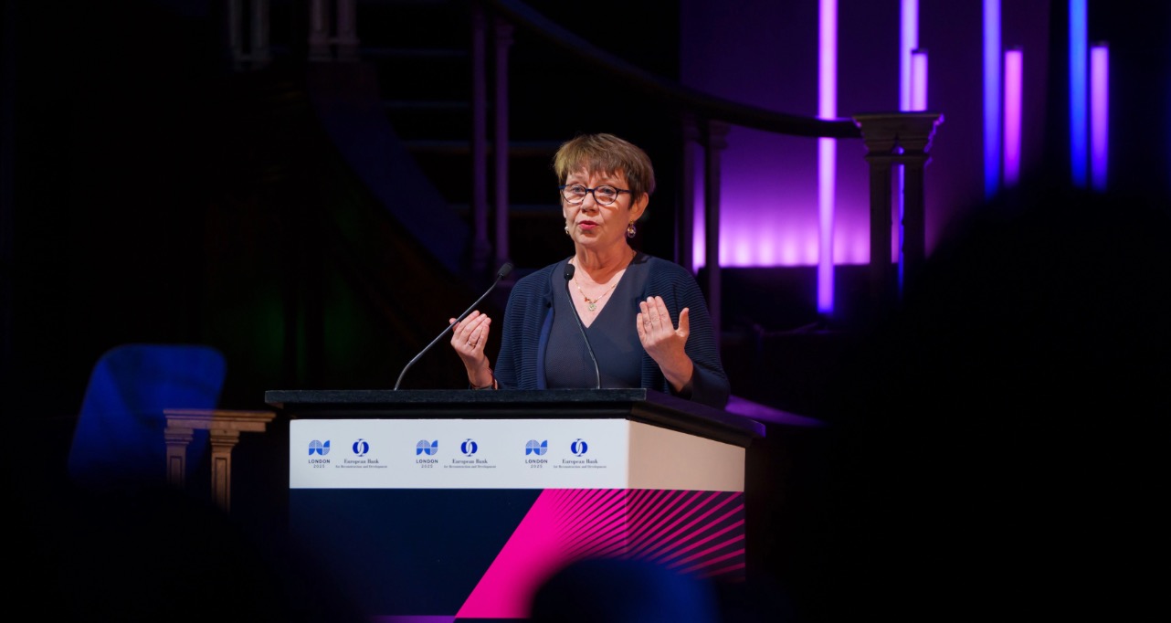 EBRD President Odile Renaud-Basso